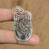 Natural Birds Eye Jasper Gemstone Pendant 925 Sterling Silver Jewelry For Girls