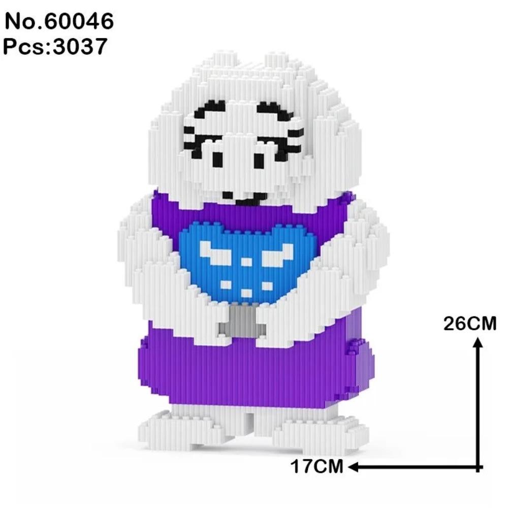 Undertale Санс Строительные Блоки Крест Кошмар Жнец Чернила Сон Скелет Монстр ABS Кубики Кукла Магические Блоки Игрушки Рождественский Подарок