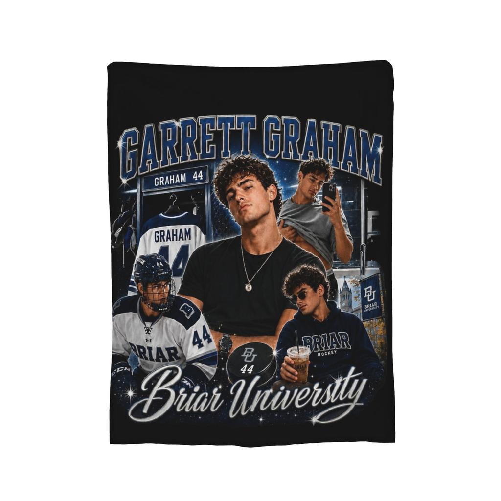 Dean Di Laurentis Off Campus Blanket Fleece Ultra-Soft Throw Blankets for Airplane Travel Bedroom Quilt