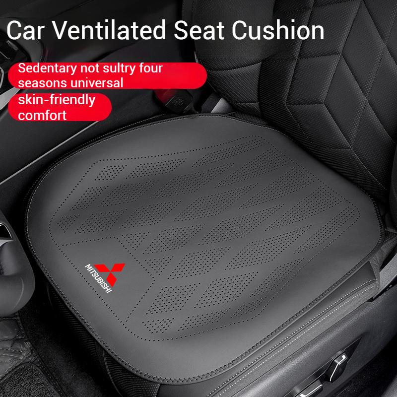 sdzh1 For Mitsubishi Outlander Triton Colt Lancer EX Evolution X Pajero L200 ASX Car Leather Ventilated Seat Cushion Car Seat Cover