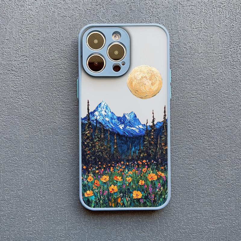 INS Intermountain Чехол для телефона с цветочным принтом «Ромашки» для iPhone 17 16 15 14 Pro Max Plus 13 12 Mini 11 Pro Max XR XS X Задняя крышка