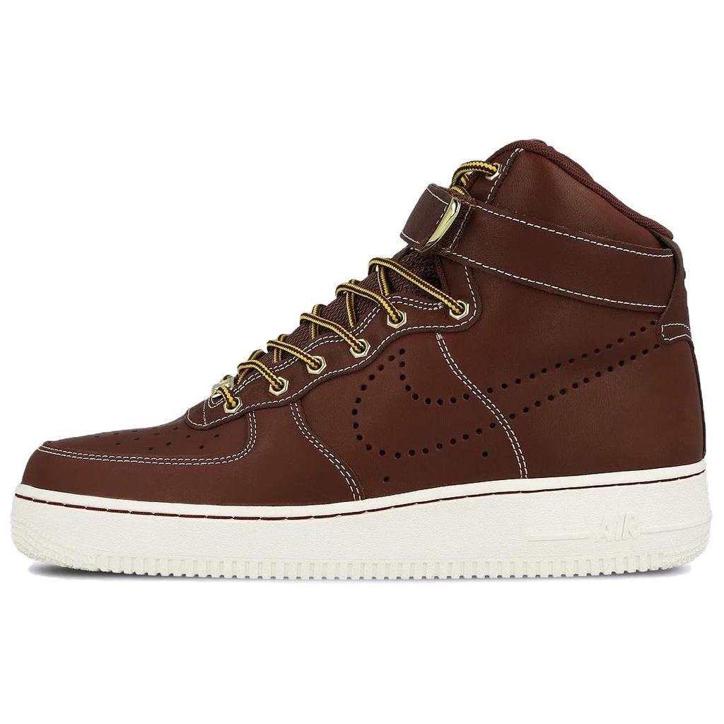 Nike Кроссовки Air Force 1 High 07 LV8 WB Unisex Brown Team-Red Team-Red-Sail 882096-600