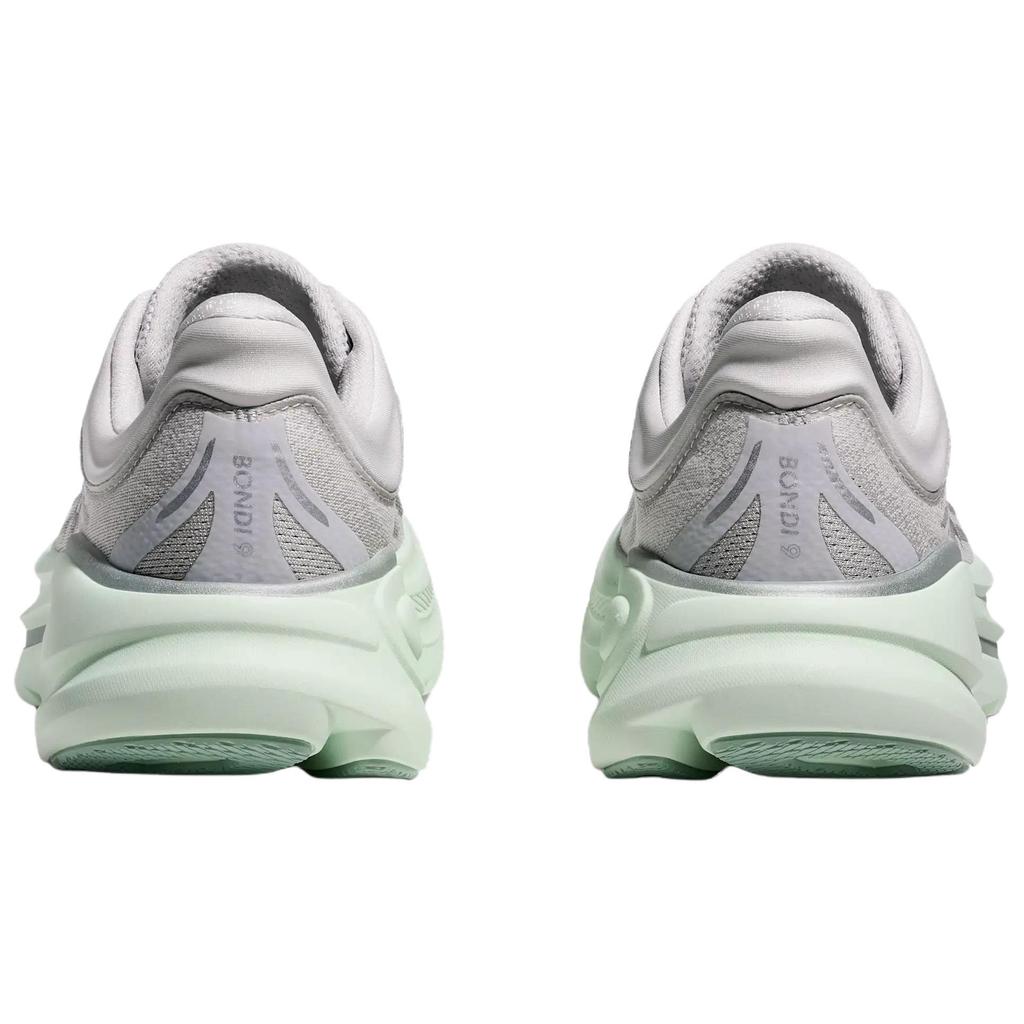 Women's Sneakers HOKA ONE ONE Bondi 9 Running Shoes Women's Low-top Gray Green