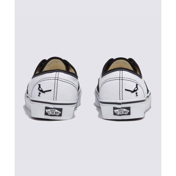 Vans Оригинальные кеды Buzz с низким верхом для скейтбординга, мужские кроссовки, белые, черные, VN0009PVBPB1