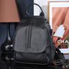 Genuine Leather Cowhide Backpack Women's Korean Edition Bag All Fashion Casual Large Capacity Soft Leather Backpack