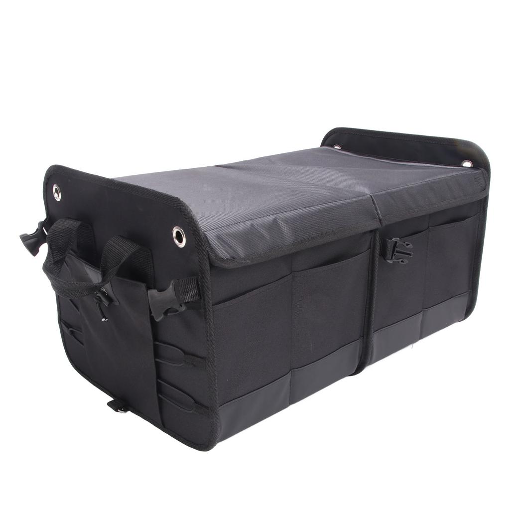 Органайзер для багажника автомобиля, многофункциональный складной ящик для хранения с крышкой для автомобиля внедорожника седана