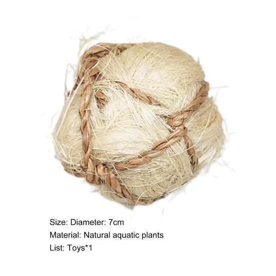 Молярная игрушка, естественный запах, снимает тревогу, здоровый хомяк, попугай, молярная шариковая игрушка