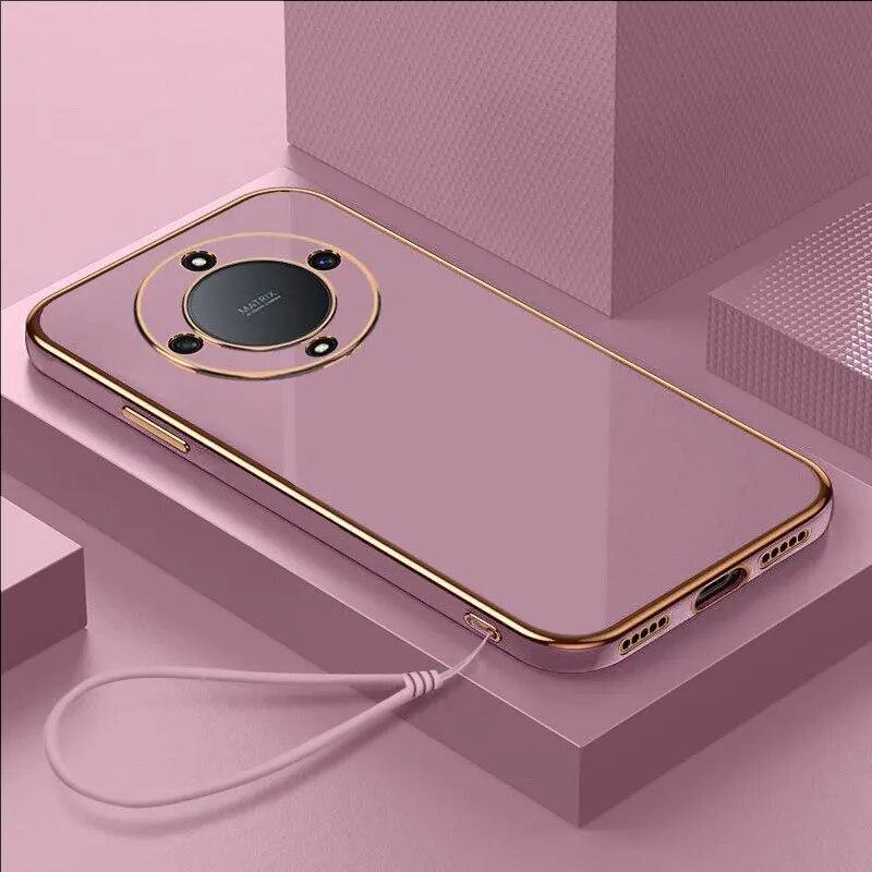 Чехол для Honor Magic 5 lite Honor X30, чехол для телефона V20 V30 X20 X40 X30, роскошный противоударный чехол с квадратным покрытием, чехол