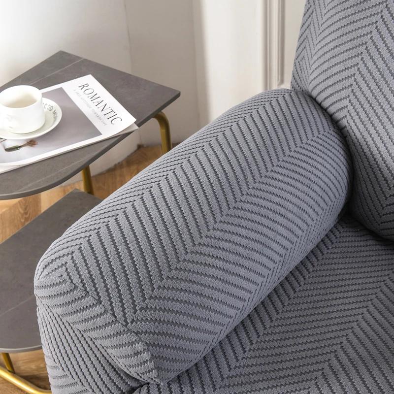 4 шт./комплект жаккардовый чехол для дивана-реклайнера чехлы для стульев Lazy Boy эластичные чехлы для диванов из спандекса нескользящие чехлы для кресел