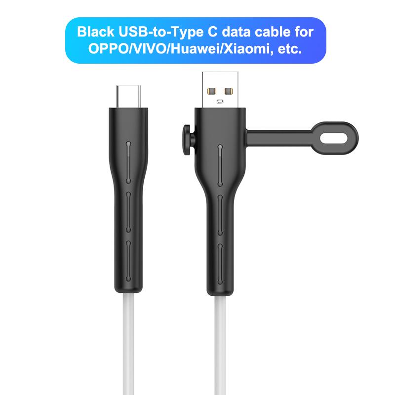 Защита для кабеля зарядного устройства USB на Type-C для OPPO/VIVO/Xiaomi Type-C на L Силиконовая защита для шнура зарядного устройства для кейса зарядного устройства 18/20 Вт