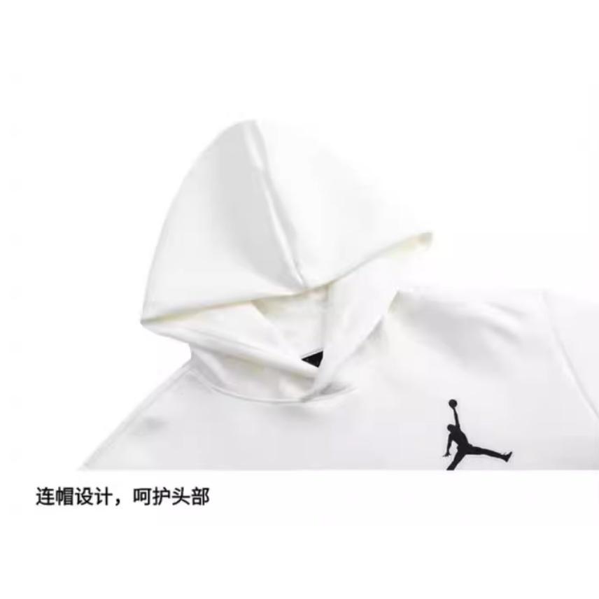 Jordan Sweatshirt Sneaker School Patch Sail White Kids' HF2163-133