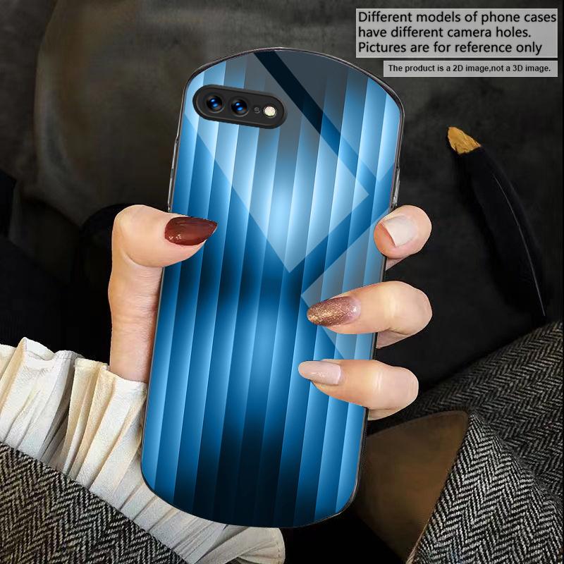 Коричневый нежный градиент Для iPhone 17 16 15 14 Pro 13 Plus 12 mini 11 Pro Max XR X S 7 8 Эллиптический закаленный стеклянный чехол для телефона