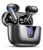 Беспроводные Bluetooth-наушники ENC, низкая задержка, до 48 часов работы, светодиодный, автоматическое касание, IPX, черный, 5.3, Hi-Fi, шумоподавление, воспроизведение, дисплей,