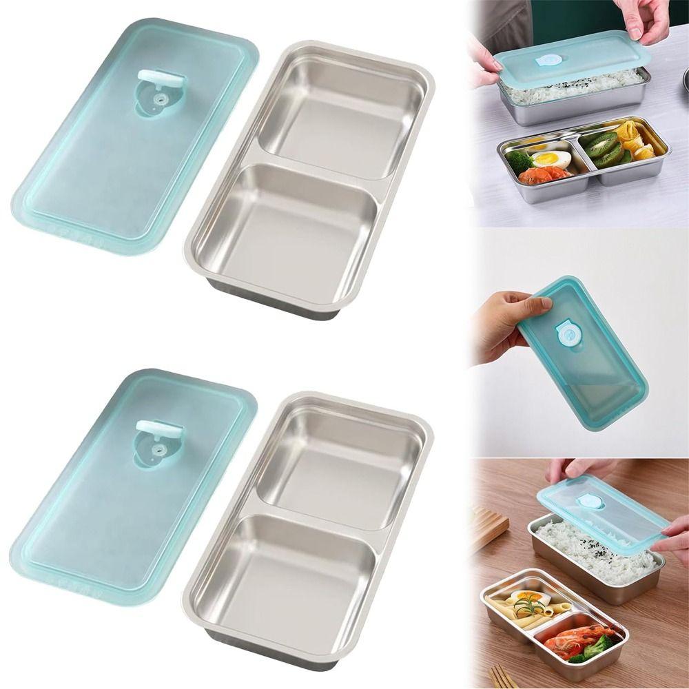 Stainless Steel Snack Containers with Lids Seasoning Container Snack Box  Travel and Outdoor Campin