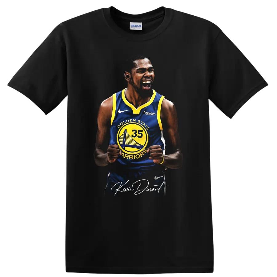 Kevin Durant Basketball T Shirt Golden State Warriors Star Player Action Tee