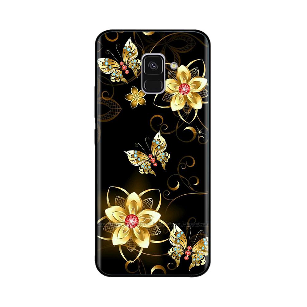 Чехол для Samsung Galaxy A8 2018 Мягкий ТПУ Задняя крышка телефона Для Samsung A8 Plus 2018 A730 Чехол GalaxyA8 A 8 Силиконовый бампер Coque
