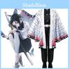 Высококачественный костюм для косплея Demon Slayer Kimetsu No Yaiba Kochou Shinobu Халаты для всех