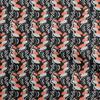 Georgette Viscose Black Fabric Abstracts Sewing Material Print Fabric By The Yard 42 Inch