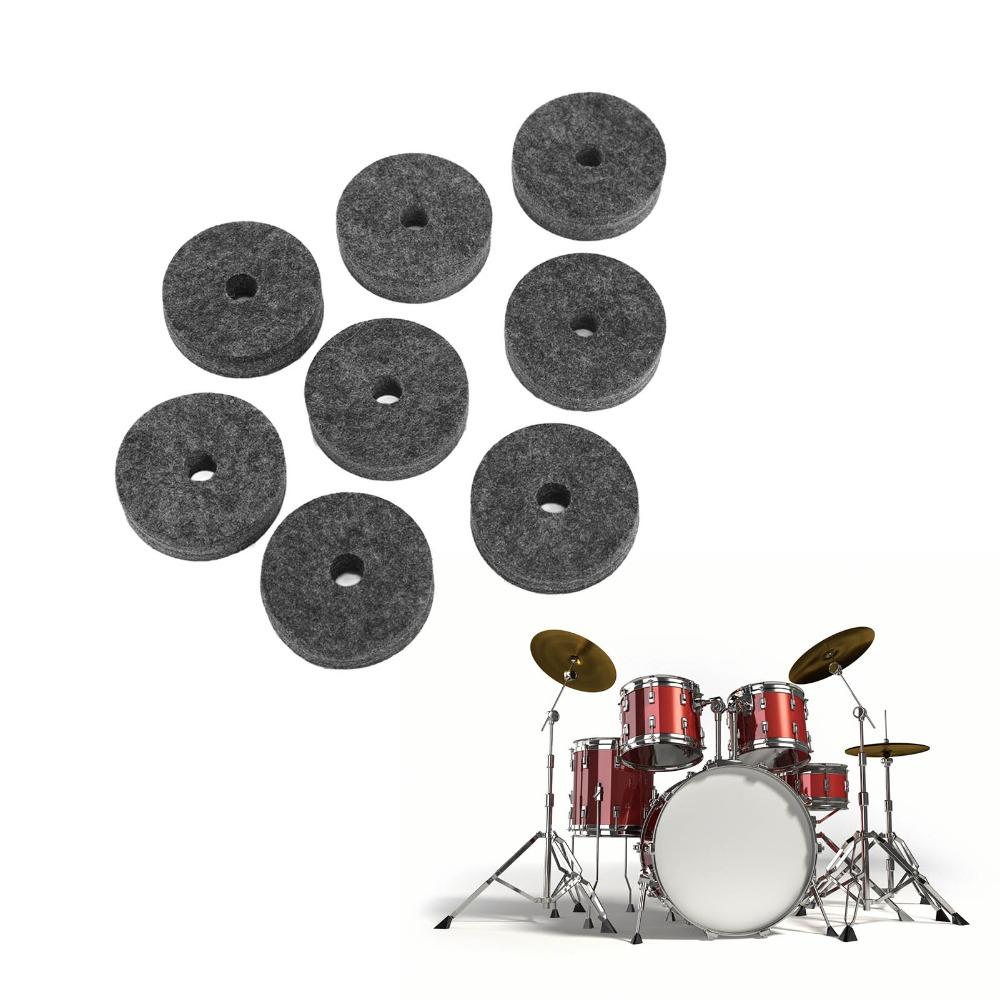 20PCS Plastic Material And Felt Material Cymbal Sleeves Cymbal Sleeve Replacement For Drum Kits