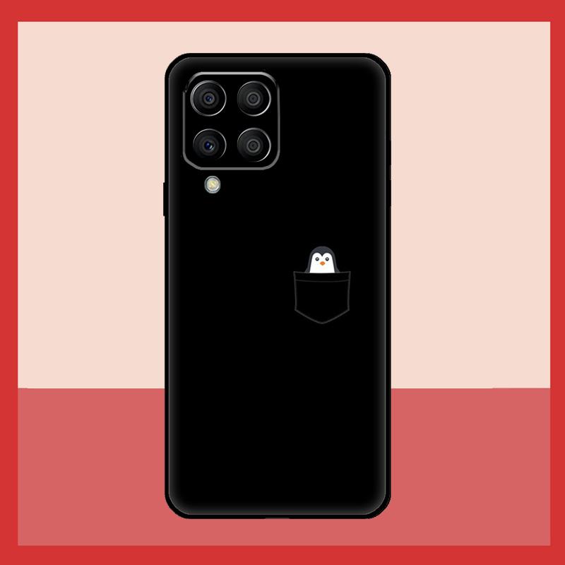 Милый Милый Чехол-Пингвин для Samsung Galaxy M11 M31 M14 M34 M54 M12 M32 M52 M15 M13 M06 M16 M36 M56 M53 M35 M55
