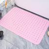 Anti-Slip Bathroom Shower Mat with Suction Cups & Massage Foot Design for Home & Hotel Use