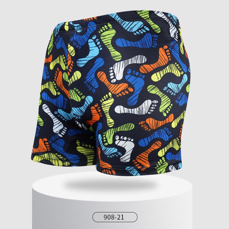 Мужские плавки большого размера с квадратными штанинами, быстросохнущие - Модные, удобные, пляжные и для горячих источников, предотвращающие неловкие ситуации