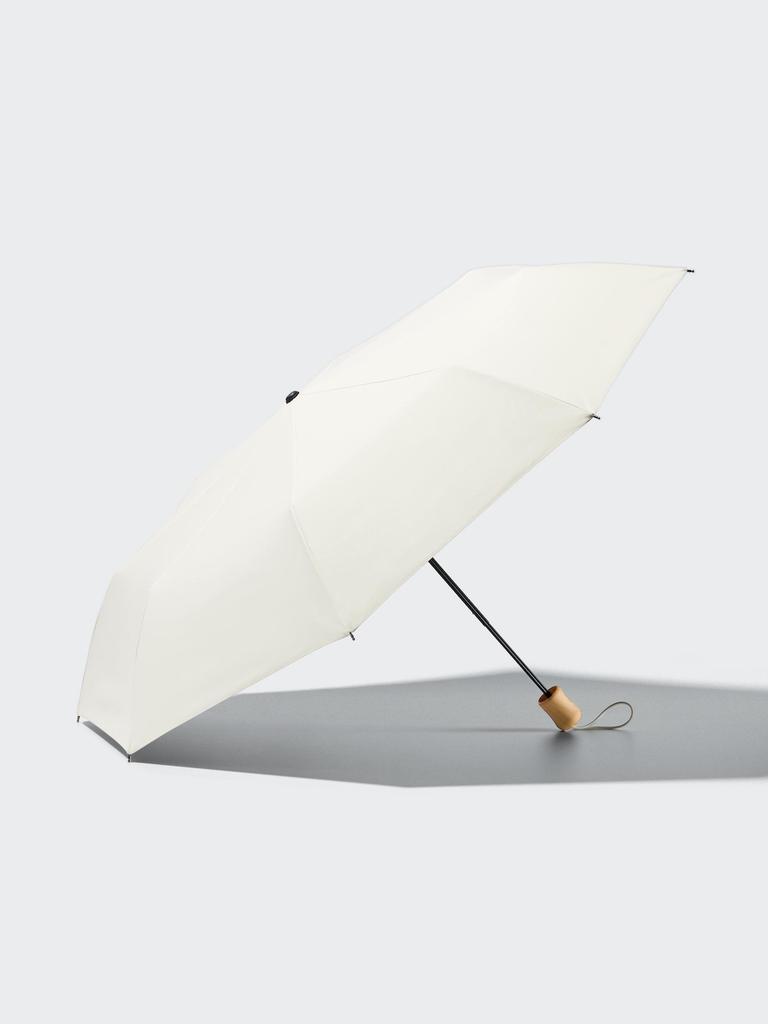 Uniqlo Зонт с защитой от ультрафиолета, Япония, компактный, с теплозащитным покрытием, спицы 55 см