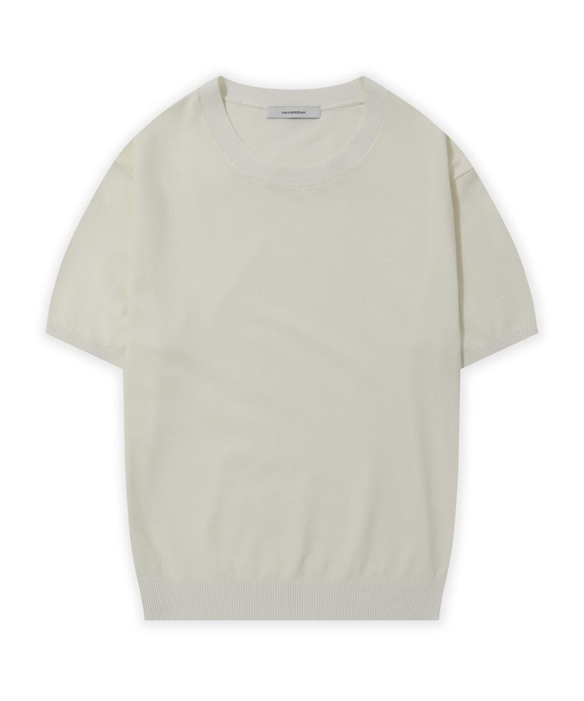 MANNERGRAM Technova Solis Round Short Sleeve Knit - 6 Colors (Type A)