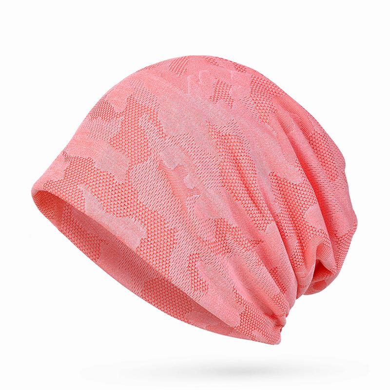 Women's Breathable Thin Cotton Pullover Hat - Spring/Summer Headscarf, Confinement, Sleep, and Outdoor Leisure Cap.