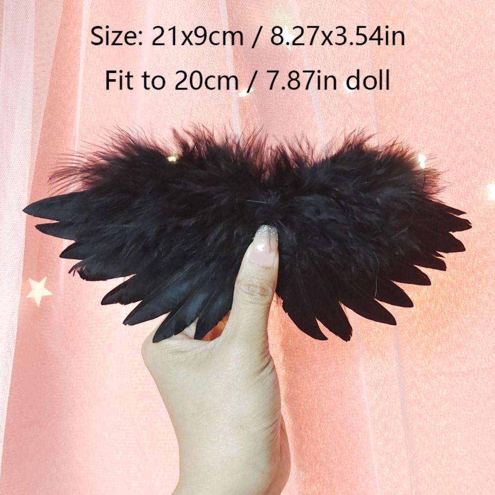 Soft Idol Plush Doll Wing Lovely Cotton Doll‘s Cloth Fashion Wing Cotton Doll Doll Accessories