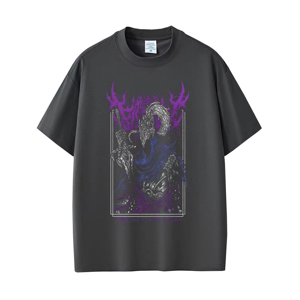 Game Dark Souls Artorias The Abysswalker Graphic Tshirt Men Women Vintage Gothic Rock Tshirts 2026 Punk Shortsleeved top