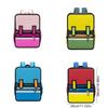 Children's 3D Designs Backpack Practical Oxford Fabric School Bag Book Bags For Primary School And Kindergarten Students  Yellow