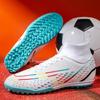 New Football Shoes for Men's Big Children's Long Nails TF Broken Nails Women's High-top Training Shoes