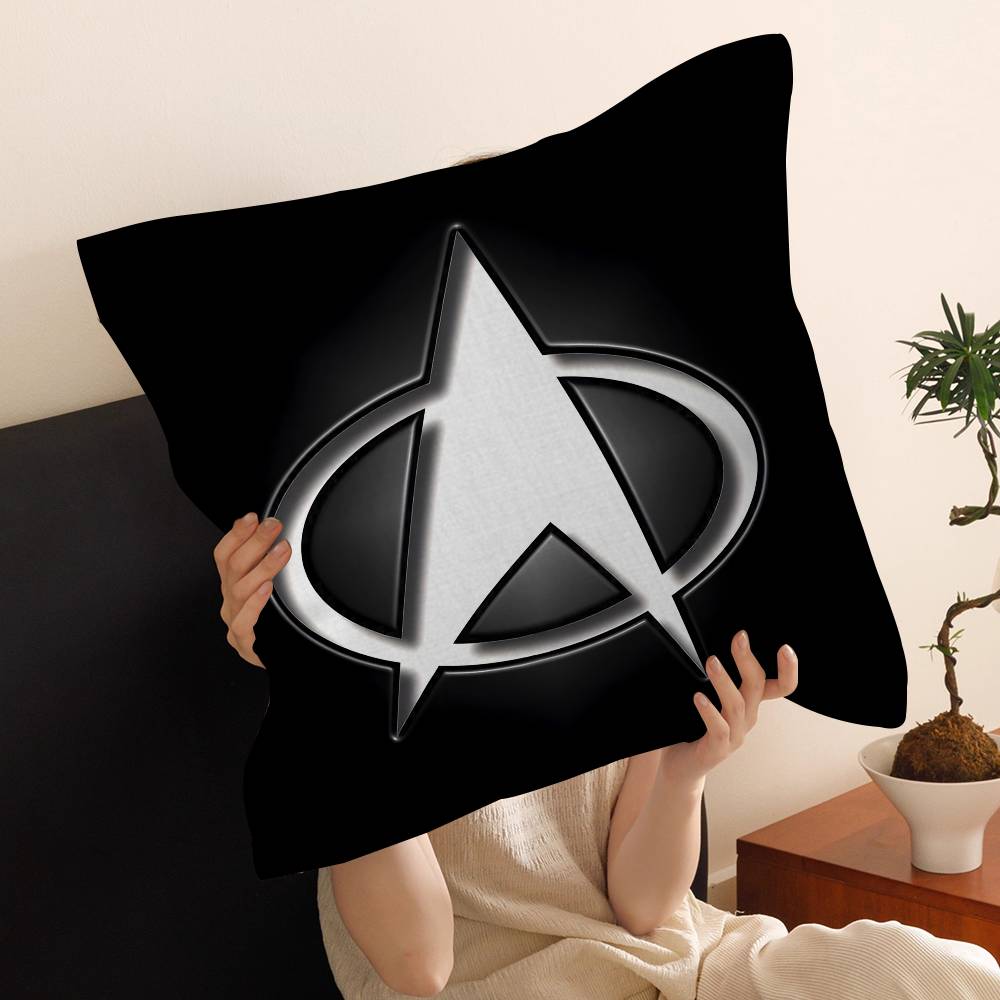 S-Star T-Trek Pillow Cover for Bedroom Room and Living Room Sofa Decorative Cushion Cover