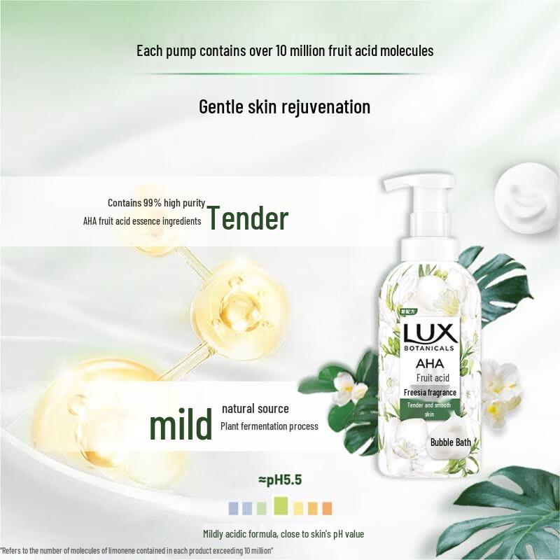 Lux Ботаническая Эссенция Гель для Душа с Ароматом Фрезии