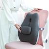 Chair Back Cushion Memory Foam Lumbar Support Cushion with Adjustable Slider Ergonomic Back Support for Office Workers Car Drivers Gamers