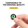 VMAD6 14MM Remote Car Key LOGO Stickers Emblem Auto Accessories For Skoda Sharp Sharp crystal Sharp Rapid speed Pye Ye Di trunk