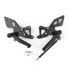 Bruce Shark Motorcycle Rearset Kit Adjustable Foot Easy CNC Compatible with Yamaha YZF R25 YZF R3 Black & - Pedals, Installation, 6061-T6 Aluminum,