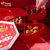 Китайский поднос для закусок с крышкой, приносящий удачу