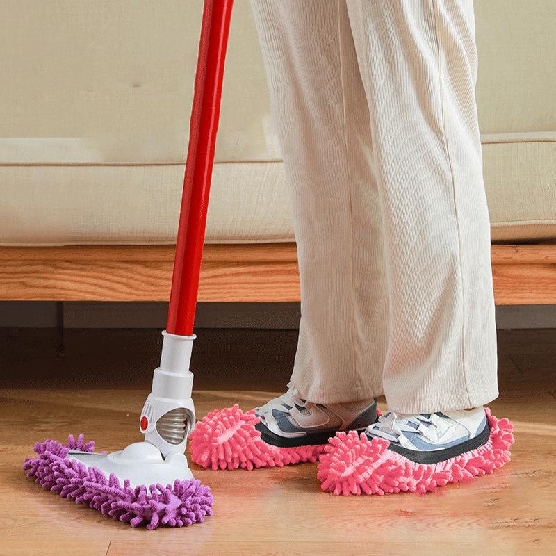 Тапочки для швабры от пыли, чистка от пыли, носок для ног, чехол для полировки обуви, очиститель, домашняя уборка