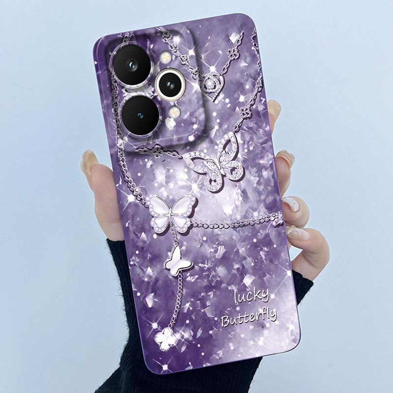 Чехлы Для Realme 15 Pro 5G Модный Минимализм Цветочный Чехол Для Телефона Ударопрочная Защита Мягкий Чехол Для Realme 15 15Pro 5G