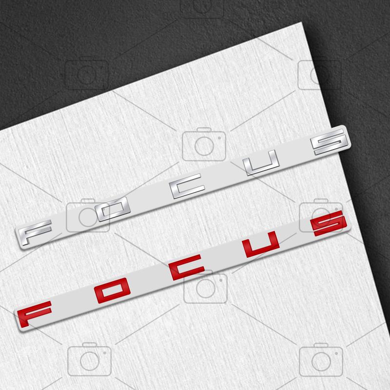 cjgnvt1 Car Metal Body For Ford Focus ST Line MK3 MK4 MK6 MK7 Logo Letter Decals Styling Badge Trunk Fender Emblems Sticker Accessories