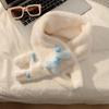 Fumaide Cute Plush Winter Gloves & Scarf Set