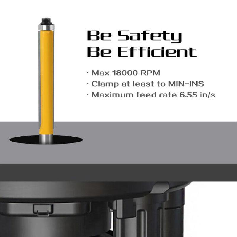 Фреза с хвостовиком 8 мм, фреза для фрезерования заподлицо, фреза для фрезы Madera, карбидная фреза для тупиа де Мадейра