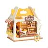 Миниатюрный кукольный домик DIY, конструктор, легко собирается, развивающая игрушка, подарки на день рождения, произведение искусства