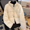 Down Cotton-padded Clothes Women's Small Short Winter New Winter Cotton-padded Clothes Jacket Thickened Loose Cotton-padded Jacket