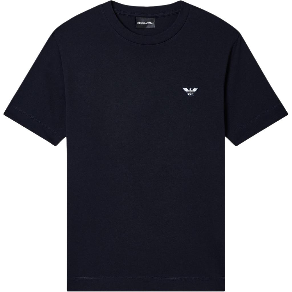 Emporio Armani Мужская футболка с коротким рукавом, узкий крой, вышивка орла EM005396-AF13715-UB118