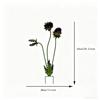Flytrap Plant Garden Stakes Halloween Yard Decor Metal Art Gift for Garden Enthusiasts Creative Outdoor Sculptures