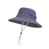 Sun Cap Drawstring Men's Fisherman Hat Nylon Breathable Sunshade Fishing Hat Anti-splash Water Thin Sunscreen Basin Cap Summer