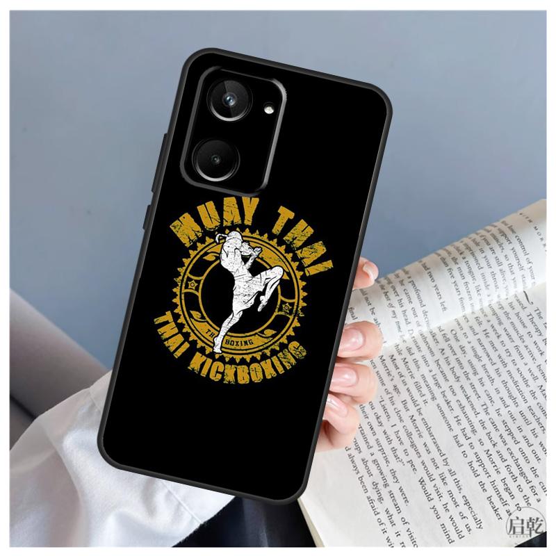 Muay Thai Fight Boxing For Realme GT7 Pro GT6 C67 C65 C63 C61 C55 C53 C51 C35 C71 C75 11 12 13 14 15 Pro Plus Case